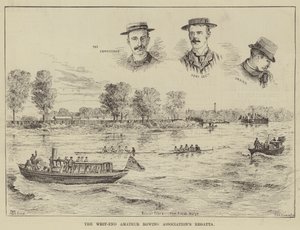 West-End Amateur Roing Association Regatta af Thomas Harrington Wilson