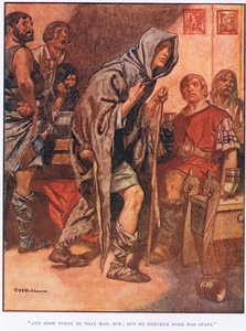 Og der er nogle, der hylder ham (litografi) af Thomas Heath Robinson