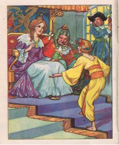 Briar Rose den smukkeste (litografi) af Thomas Heath Robinson