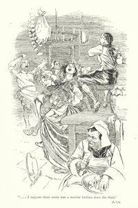 Illustration til A Sentimental Journey af Laurence Sterne (litografi) af Thomas Heath Robinson