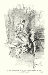 Illustration til A Sentimental Journey af Laurence Sterne (litografi) af Thomas Heath Robinson