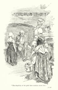 Illustration til A Sentimental Journey af Laurence Sterne (litografi) af Thomas Heath Robinson