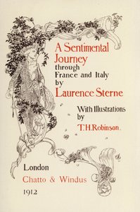 Illustration til A Sentimental Journey af Laurence Sterne (litografi) af Thomas Heath Robinson