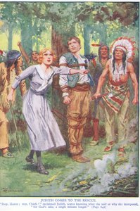 Judith kommer til undsætning (farvelitografi) af Thomas Heath Robinson