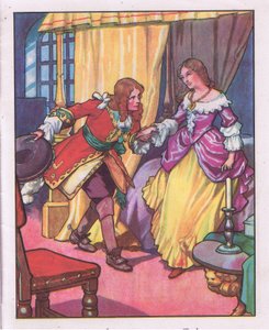 "Min prins", mumlede hun (litografi) af Thomas Heath Robinson