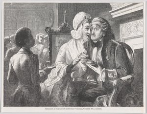 Scandal, fra Illustrated London News, 15. februar 1851., 15. februar 1851. af Thomas Heaviside