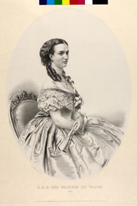 Prinsesse af Danmark Alexandra af Thomas Herbert Maguire