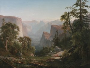 Udsigt over Yosemite Valley, 1865