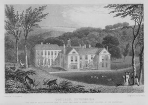 Goulson, Devonshire (gravering) af Thomas Hosmer (after) Shepherd