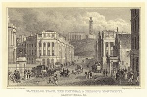 Waterloo Place, National og Nelson