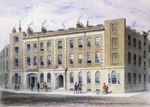 Apothecaries Lane, 1855 (wc på papir) af Thomas Hosmer Shepherd