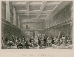 British Museum, læsesalen af Thomas Hosmer Shepherd
