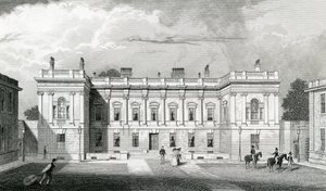 Burlington House, Royal Academy of Arts, Piccadilly, London, ca. 1829-31 af Thomas Hosmer Shepherd