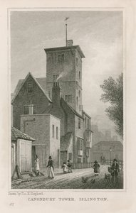 Canonbury House and Tower af Thomas Hosmer Shepherd