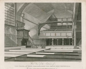 Kapellet i St Bartolomew the Great, West Smithfield af Thomas Hosmer Shepherd