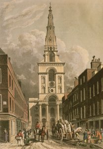 Christchurch, Spitalfields af Thomas Hosmer Shepherd