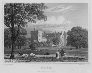 Drum, Aberdeenshire (gravering) af Thomas Hosmer Shepherd