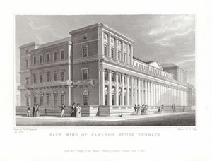East Wing of Carlton House Terrace af Thomas Hosmer Shepherd
