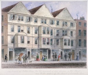 Fetter Lane, City of London, 1855 af Thomas Hosmer Shepherd