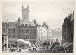 Holborn Bridge, Church of St Andrew, osv., fra pubben 