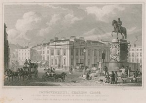 Forbedringer til Charing Cross (gravering) af Thomas Hosmer Shepherd