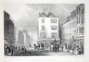 Middle Row, Holborn, fra pubben 