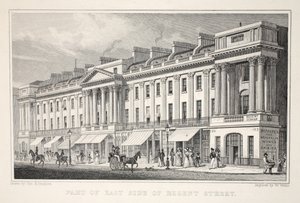 En del af East Side of Regent Street, fra pubben 