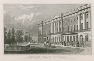 Richmond Terrace i Whitehall af Thomas Hosmer Shepherd