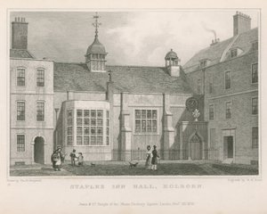 Staples Inn Hall, Holborn af Thomas Hosmer Shepherd