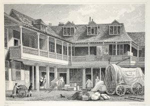 Talbot Inn, Southwark, fra pubben 