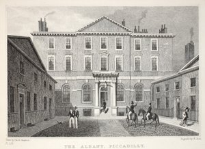 Albany, Piccadilly, fra pubben 