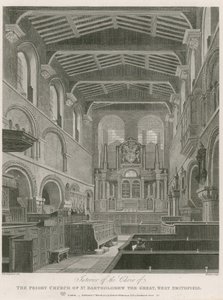 Priory Church of St Bartholomew the Great, West Smithfield af Thomas Hosmer Shepherd