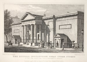 The Russell Institution, Great Coram Street, fra pubben "London and it