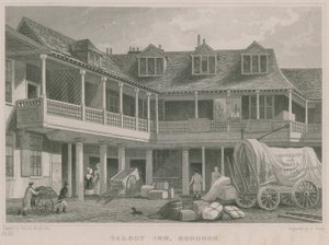 Tabard Inn, Southwark af Thomas Hosmer Shepherd