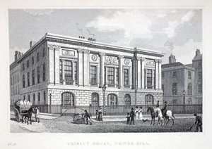 Trinity House, Tower Hill, fra pubben 