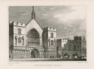 Westminster Hall af Thomas Hosmer Shepherd