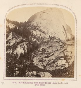 South Dome, 6.000 fod høj - fra Nevada Fall Trail