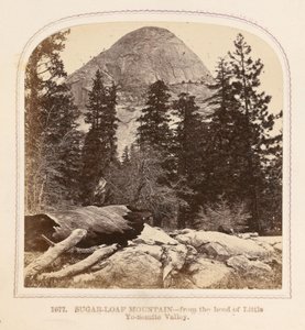 Sugar-Loaf Mountain - fra begyndelsen af Little Yo-Semite Valley