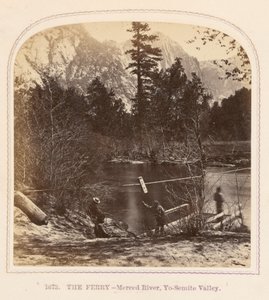 Færgen - Merced-floden, Yo-Semite Valley