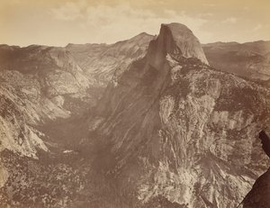 [Half Dome fra Glacier Point, Yosemite]. af Thomas Houseworth and Company