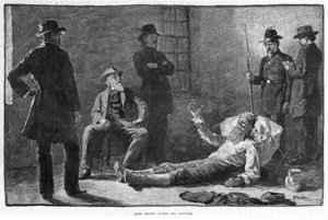 John Brown 1807-1859 efter hans tilfangetagelse, 1859.