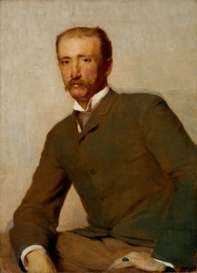 Portræt af Frank Hamilton Cushing, 1890.