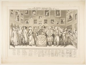 Matthew-orama for 1827-eller Cockney Gleanings, - Det er ikke en god un nu, den 26. marts 1827. af Thomas Howell Jones
