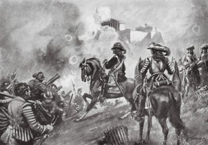 Francesco Morosini bombarderer Parthenon af Thomas Hutchison Peddie