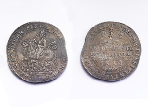 Oxford-krone, 1644 (metal) af Thomas J. Rawlins