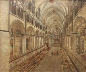 Katedralen i Canterbury, set mod øst