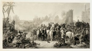 The Relief of Lucknow, and The Triumphant Meeting of Havelock, Outram og Sir Colin Campbell, 1862