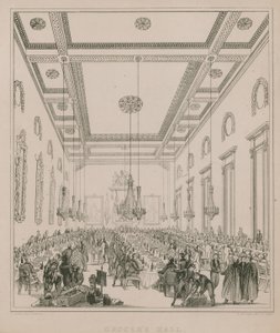 Grocers Hall, London gravering af Thomas Kearnan
