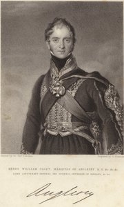 Feltmarskal Henry Paget af Thomas Lawrence