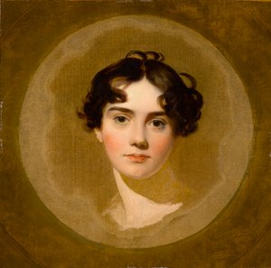Head of a Girl, slutningen af det 18.-begyndelsen af det 19. århundrede (olie på lærred) af Thomas Lawrence